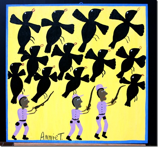 My Children’s Hunting Black Birds (2002), by Annie Tolliver.