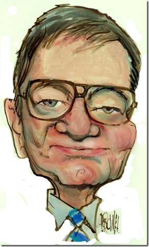 Michael Hall. (Illustration by Pat Crowley)
