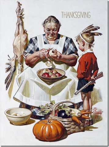 Thanksgiving (1945), by J.C. Leyendecker.