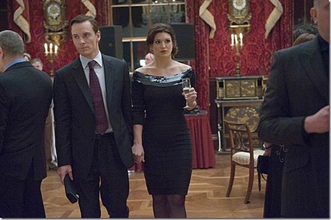 Michael Fassbender and Gina Carano in Haywire.
