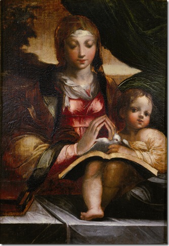 Madonna and Child (1525), by Il Parmigianino.