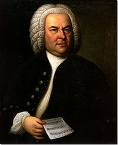 J.S. Bach, as painted in 1748 by Elias Haussmann.