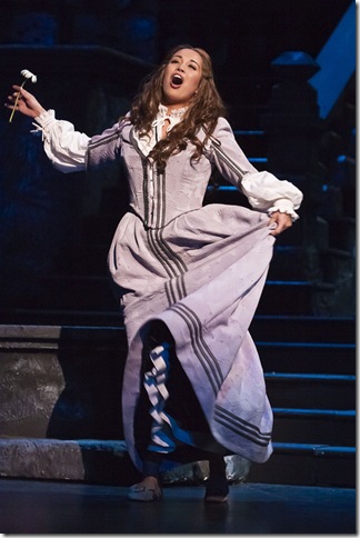 Nadine Sierra as Gilda in Rigoletto. (Photo by Richard Zendarski)