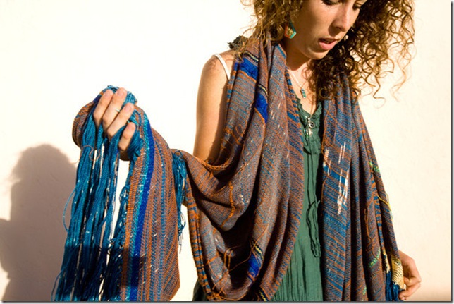 Talia Cervetti's artwork includes textiles. (Photo by Tom Tracy)