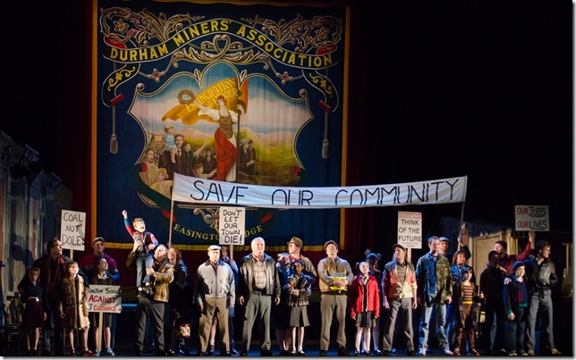 A scene from Billy Elliot. (Photo by Kyle Froman)