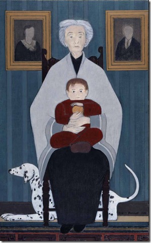 The Great-Grandmother (1984), by Will Barnet.
