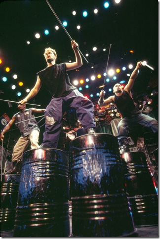 A scene from Stomp.