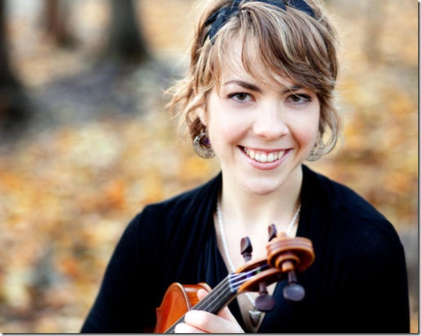 Violinist Rebekah Durham.