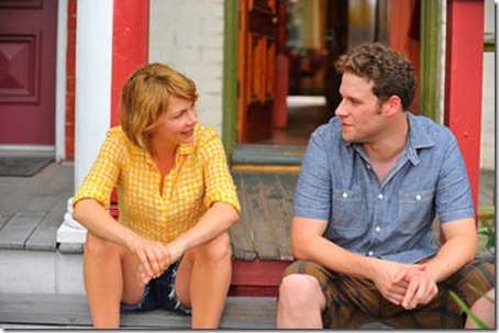 Michelle Williams and Seth Rogen in Take This Waltz.