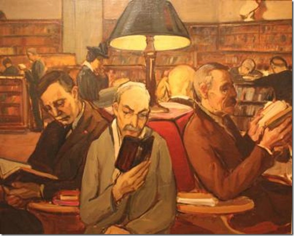The Readers (1914), by Theresa Bernstein. 