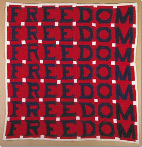 Freedom Quilt (1983), by Jessie Telfair.