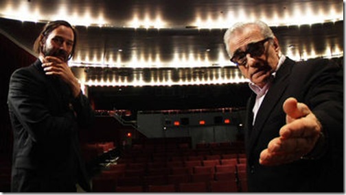 Keanu Reeves and Martin Scorsese in Side by Side.