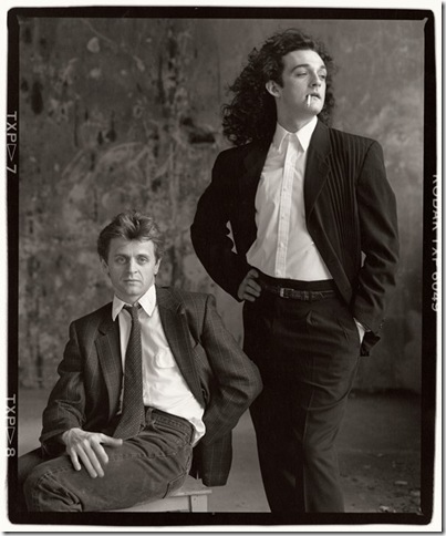 Mikhail Baryshnikov and Mark Morris (1988), by Annie Leibovitz, at the Norton Museum of Art.