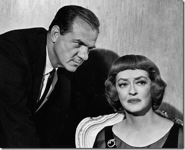 Karl Malden and Bette Davis in Dead Ringer (1964).