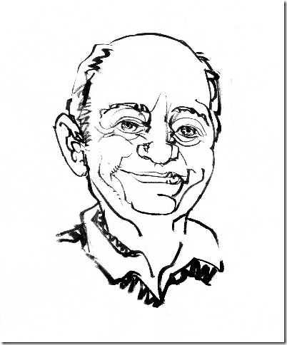 Billy Collins. (Illustration by Pat Crowley)