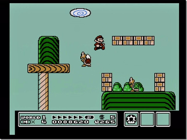 Super Mario Brothers 3 (1990), Shigeru Miyamoto, Takashi Tezuka, Hiroshi Yamauchi, directors; Satoru Iwata, executive producer; Konji Kondo, composer, Nintendo Entertainment System, Nintendo of America Inc.