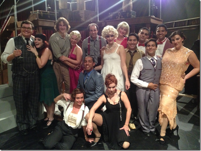 The cast of The Wild Party, at Outré Theatre.
