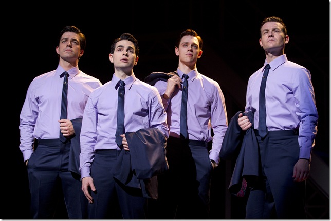 The cast of The Jersey Boys.