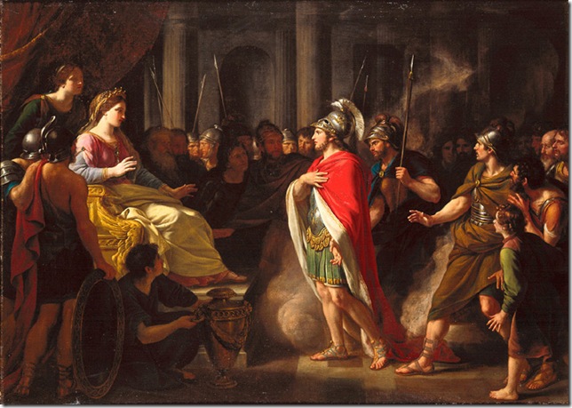 Meeting of Dido and Aeneas (1766), by Nathaniel Dance-Holland.