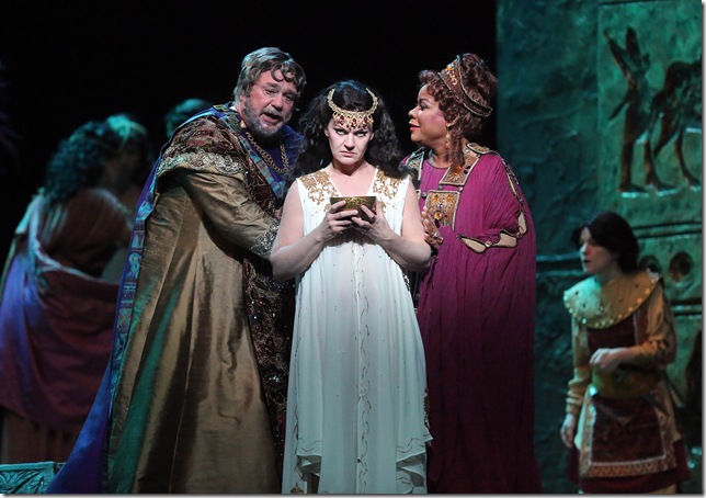 Thomas Moser, Erika Sunnegårdh and Denyce Graves-Montgomery in Salome.