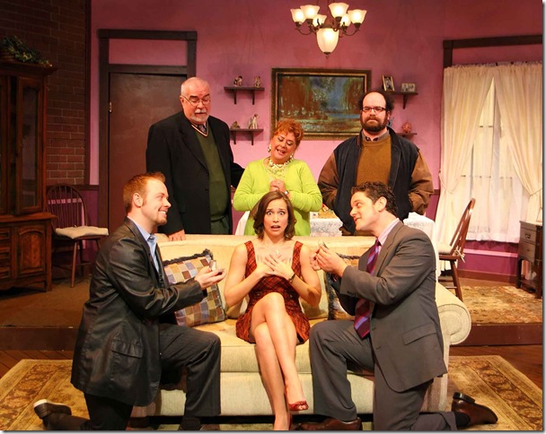From left, front: Justin Lawrence, Sara Fetgatter, Matthew William Chizever; from left, rear: Larry Kent Bramble, Sally Bondi and Mark Levy.