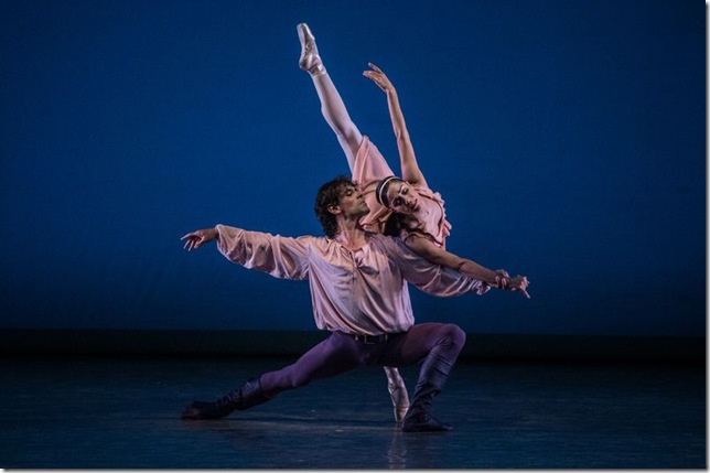 Reyneris Reyes and Jeannette Delgado in Dances at a Gathering. (Photo by Daniel Azoulay)