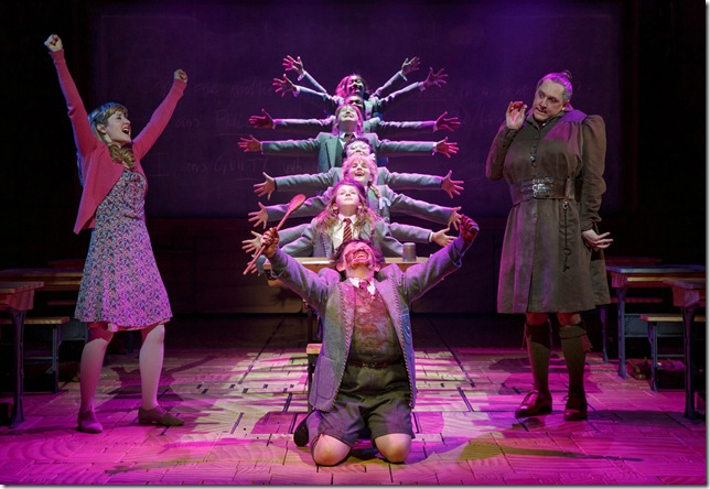 A scene from Matilda. (Photo by Joan Marcus)