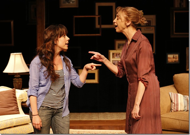Leslie Kritzer and Catherine Cox in The Memory Show. (Photo by Carol Rosegg)