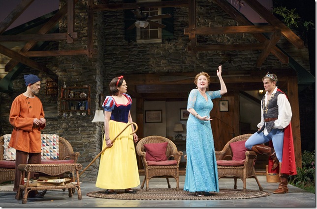 David Hyde Pierce, Sigourney Weaver, Kristine Nielsen and Billy Magnussen in Vanya and Sonia and Masha and Spike.