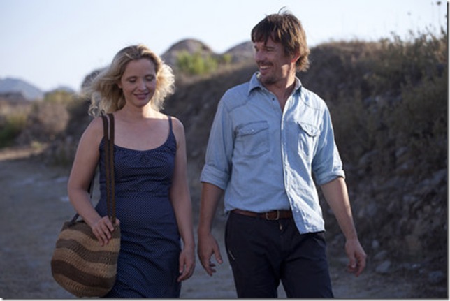 Julie Delpy and Ethan Hawke in Before Midnight.