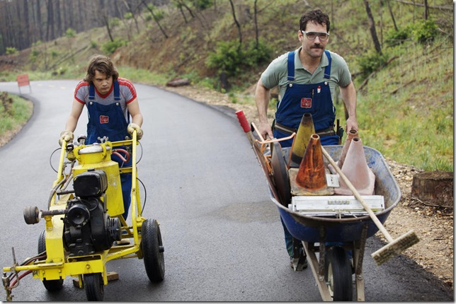 Emile Hirsch and Paul Rudd in Prince Avalanche.