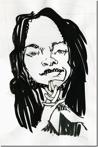 Natalie Merchant. (Illustration by Pat Crowley)