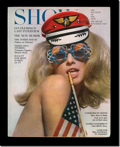Show: The Magazine of the Arts (November 1964), cover by Andy Warhol, photo by David Bailey