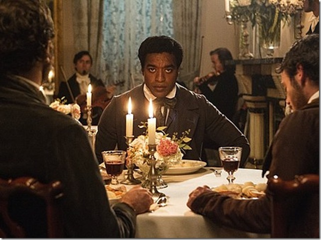 Chiwetel Eijofor in 12 Years a Slave.