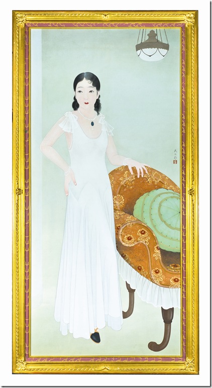 White Western Clothes (1935), by Nakamura Daizaburo. (Courtesy of the Levenson Collection)