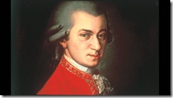 Wolfgang Amadeus Mozart (1756-1791), in the 1819 painting by Barbara Krafft.