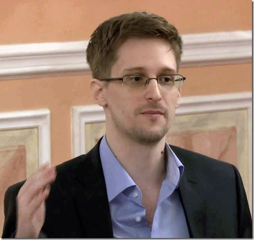 Edward Snowden. (Photo from WikiLeaks Channel)