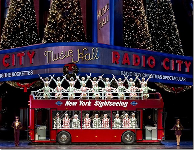 A scene from The Radio City Christmas Spectacular.