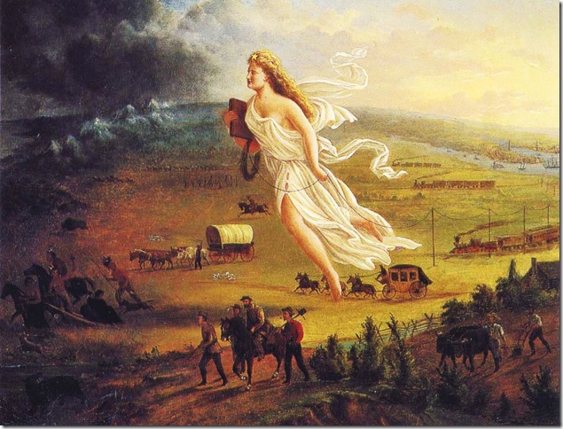 American Progress (1872), by John Gast.