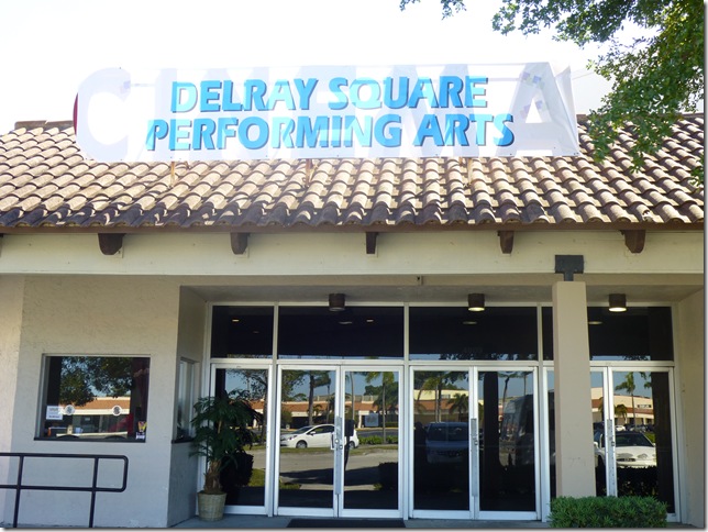 The new Delray Square Performing Arts Center at 4809 West Atlantic Ave., Delray Beach.