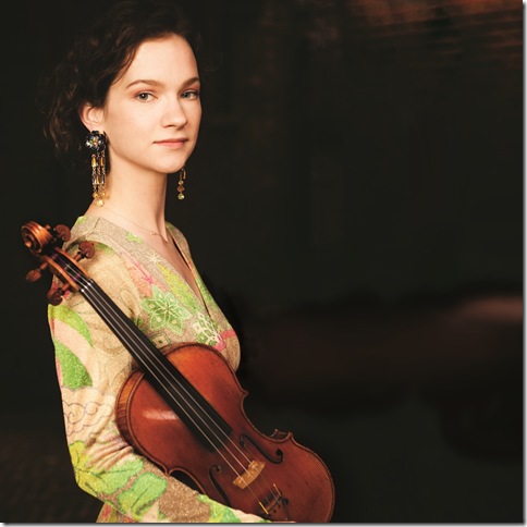 Hilary Hahn. (Photo by Michael Patrick O’Leary)