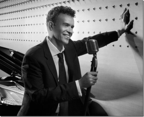 Brian Stokes Mitchell, in the cover shot from his album, 