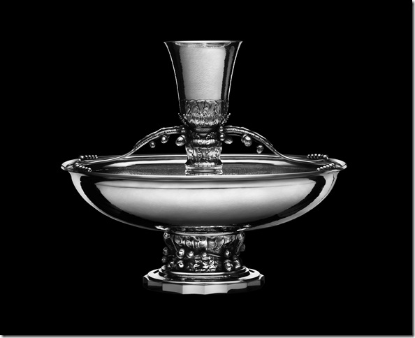 GSilver jardinière by Georg Jensen (1866-1935).