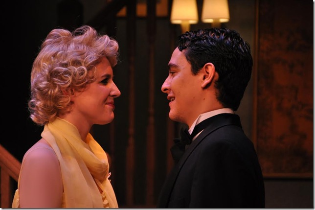Ani Vanlenten and Peter Fernandez in the Delray Beach Playhouse production of “You Can’t Take It With You.”