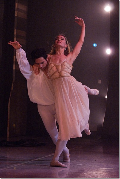 Rogelio Corrales and Lily Ojea in Romeo and Juliet.