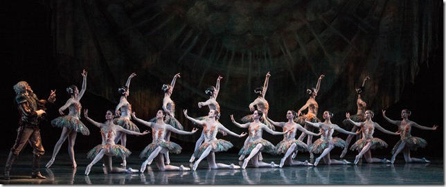 Miami City Ballet dancers in Don Quixote. (Photo by Daniel Azoulay)