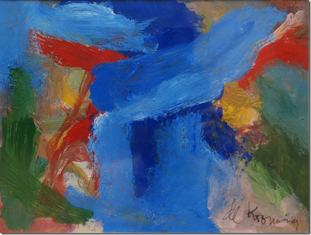 A painting by Willem de Kooning.