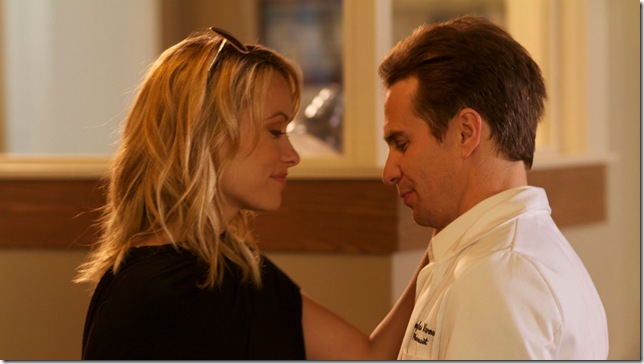 Olivia Wilde and Sam Rockwell in Better Living Through Chemistry.