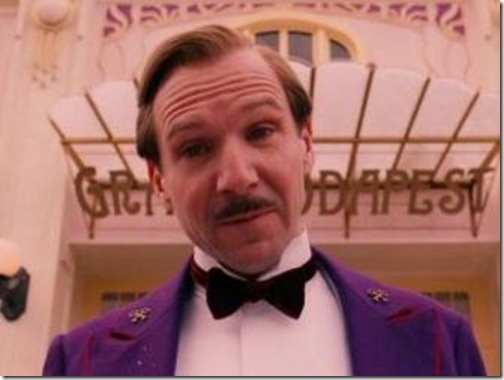 Ralph Fiennes in The Grand Budapest Hotel.