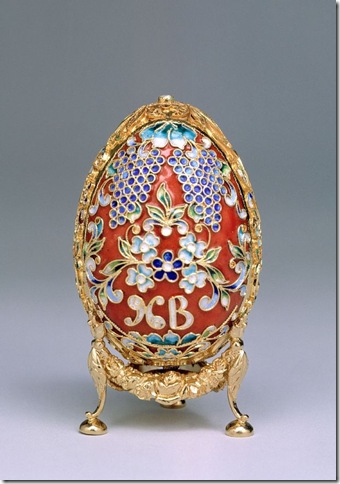One of the Fabergé eggs in the Kremlin collection.